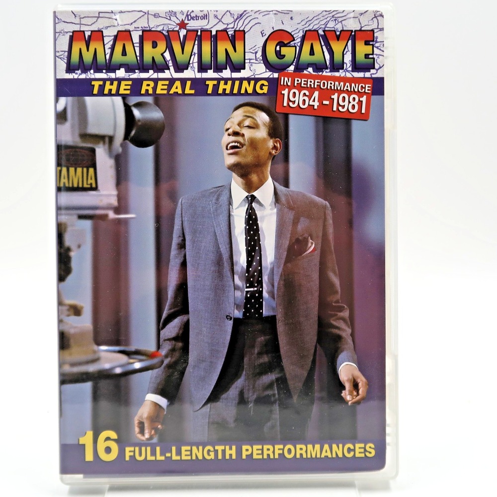 Marvin Gaye The Real Thing In Performance 1964-1981 DVD 2006 Motown Soul Music
